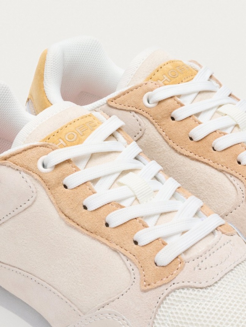 Hoff Toulouse Joggesko Dame Beige Hvite | 04569-JEYD