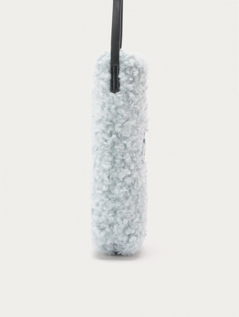 Hoff Tower Fur Mini Vesker Dame Hvite | 23465-HVCR