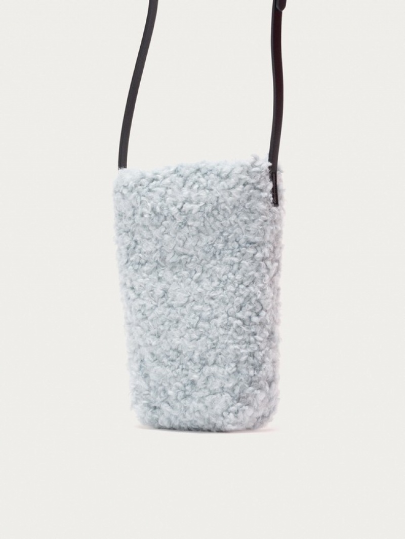 Hoff Tower Fur Mini Vesker Dame Hvite | 23465-HVCR