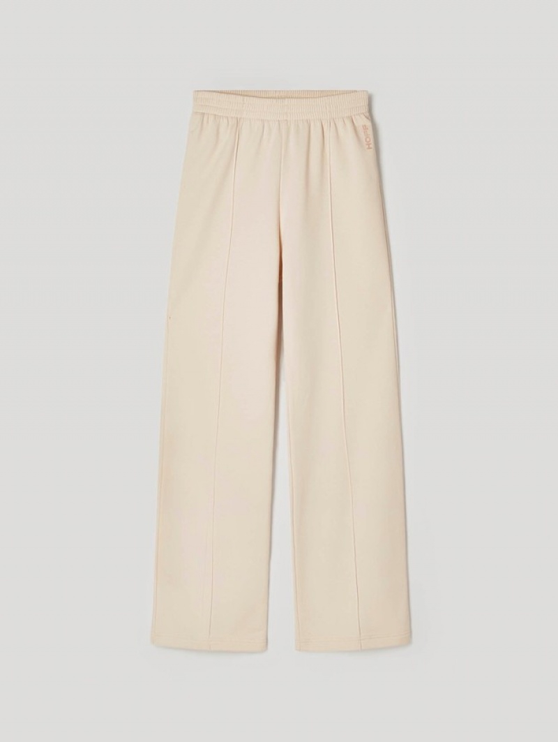 Hoff Veneto Off-white Bukse Dame Beige | 82961-DYNK