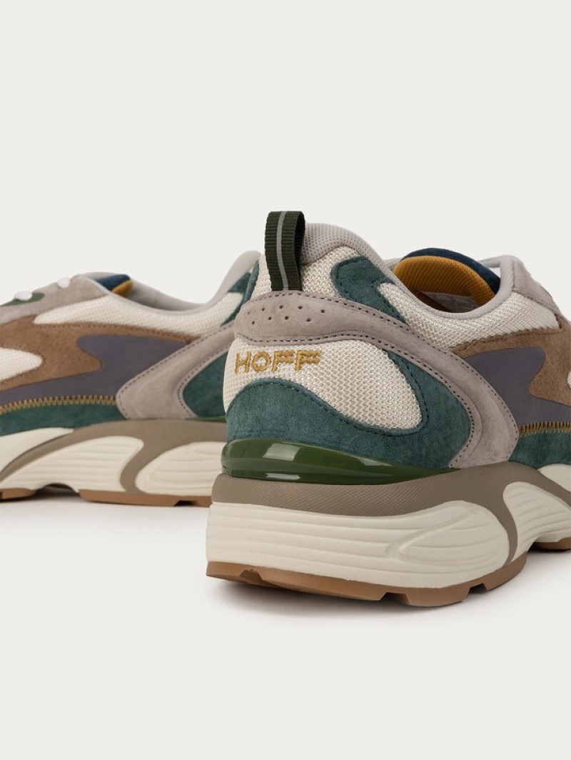 Hoff Vermont Joggesko Herre Grå Beige Blå Grønn | 20941-PFOG